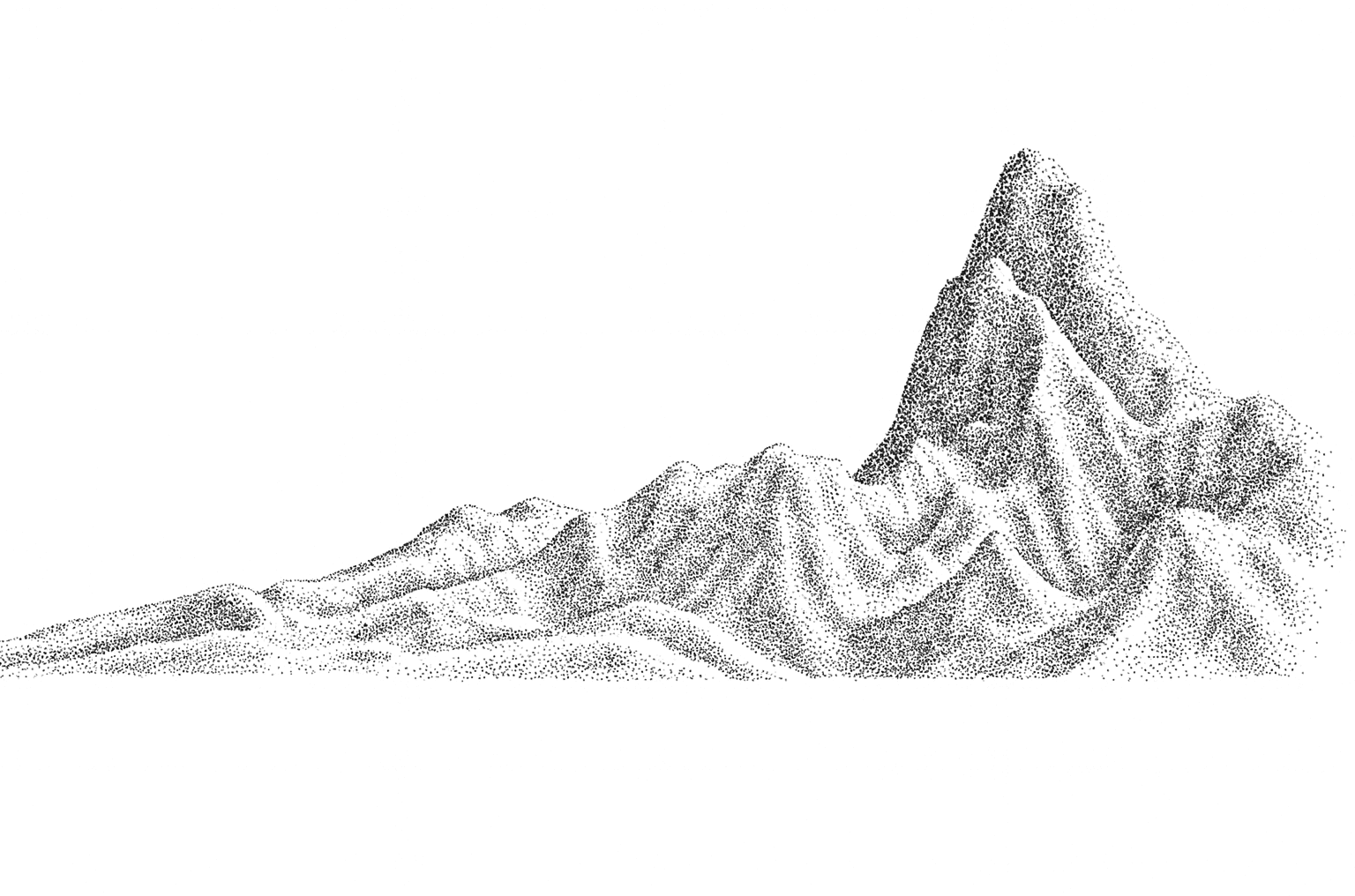 Mountain range silhouette representing stability and reliability of Underflow insurance software